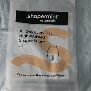 Shapermint High-Waisted Shaper Shorts - Tan